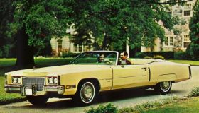 1971 Cadillac Eldorado Convertable Dealership Post Card NOS