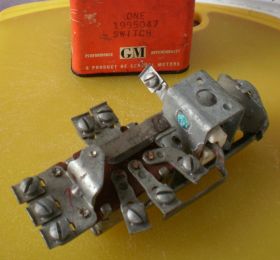 For 1948-1952 Cadillac Series 62 Headlight Switch SMP 44718WM 1949 1950 1951