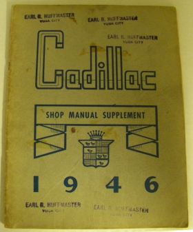 1946 Shop Manual Supplement Factory Original USED Free Shipping In The USA 