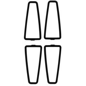 1971 1972 1973 Cadillac (See Details) Tail Light Lens Gasket Set (4 Pieces) REPRODUCTION Free Shipping In The USA