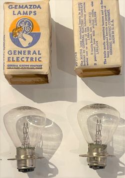 1934 1935 1936 1937 1938 1939 Cadillac Headlight Bulb 1 Pair New Old Replacement Stock Free Shipping In The USA