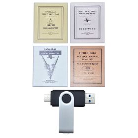 1926 1927 1928 1929 1930 1931 Cadillac Service Manual [USB Drive] REPRODUCTION Free Shipping In The USA