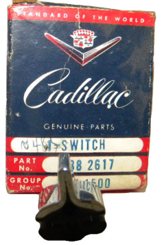 1954 1955 1956 1957 Cadillac Single Window Switch (Button Only) NOS Free Shipping In The USA