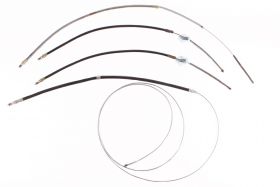 1971 1972 1973 1974 Cadillac Calais and Deville Emergency Brake Cable Set 4 Pieces REPRODUCTION Free Shipping In The USA