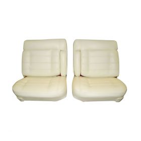 1975 1976 Cadillac Eldorado Front Seat Covers (Vinyl) 50/50 Split Seats With Dual Arm Rests REPRODUCTION Free Shipping In The USA
