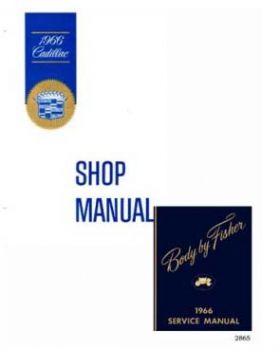 1966 Cadillac All Models Service Manual CD REPRODUCTION Free Shipping In The USA