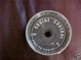 1959 Cadillac Cruise Control Bezel  FREE shipping in the USA.