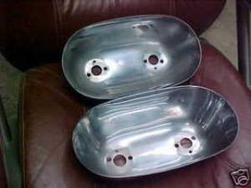 1960 Cadillac Rear Bumper End Tail Light Body Insert USED Free Shipping In The USA