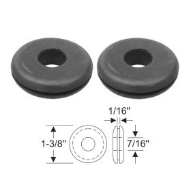 1941 1942 1946 1947 1948 1949 Cadillac (See Details) Horn And Headlight Firewall Rubber Grommets 1 Pair REPRODUCTION