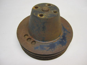 1954 1955 1956 Cadillac Triple Grove A/C Water Pump Pulley USED Free Shipping In The USA