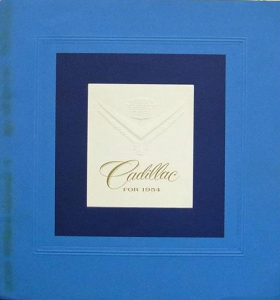 1954 Cadillac Full-Line Prestige Sales Brochure NOS Free Shipping In The USA