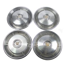 1966 1967 Cadillac (See Details) Wheel Cover Hub Cap WITHOUT Slots Set B Quality (4 Pieces) USED