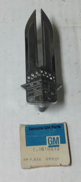 1973 Cadillac Eldorado Front Fender Crest Emblem NOS Free Shipping In The USA