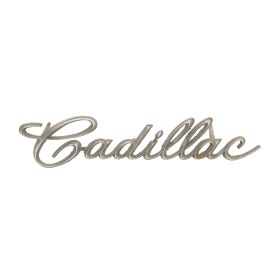 1962 1963 1964 1965 Cadillac (See Details) Front Grille Script Emblem (Early Style) USED Free Shipping In The USA