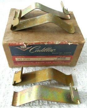 1961 1962 Cadillac Wheel Clip Kit (Set of 4) for Kelsey Hayes Wheels New Old Stock Free Shipping In The USA