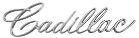 1967 Cadillac (EXCEPT Eldorado) Grille Script REPRODUCTION Free Shipping In The USA