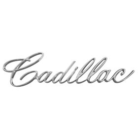 1967 Cadillac (EXCEPT Eldorado) Grille Script REPRODUCTION Free Shipping In The USA