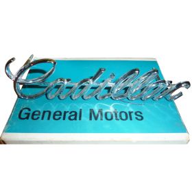 1968 1969 Cadillac (See Details) Grille Script Emblem NOS Free Shipping In The USA