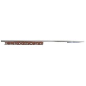1971 Cadillac Eldorado Right Passenger Side Front Fender Trim With Letters (Almond Firemist) USED Free Shipping In The USA