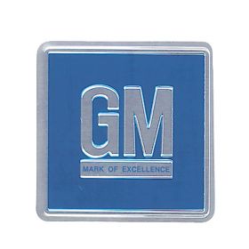 1967 1968 1969 1970 Cadillac GM Mark Of Excellence Metal Door Plate Tire Pressure Decal REPRODUCTION