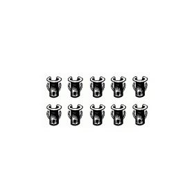 Cadillac Emblem And Script 1/8 Inch Stud Barrel Nut Set ( For 5/32 Inch Holes) (10 Pieces) REPRODUCTION