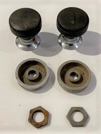 1937 Cadillac Radio Knob Set Used Free Shipping In The USA