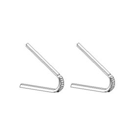 1940 1941 Cadillac (See Details) Rear Vent Window Rubber Weatherstrips 1 Pair REPRODUCTION Free Shipping In The USA 