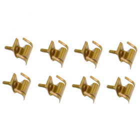 1955 1956 Cadillac Front Door Clips Set 8 Pieces REPRODUCTION Free Shipping In The USA