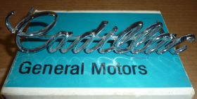 1968 Cadillac (Except ELDORADO) & 1969 Eldorado only Grille Script NOS Free Shipping In The USA