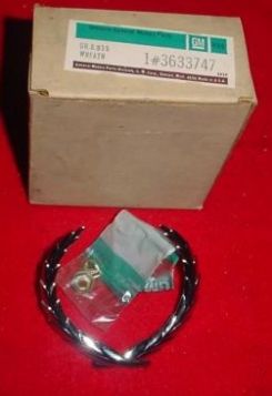 1972 Cadillac Hood Wreath Fleetwood & Series 75 Limousine ONLY NOS Free Shipping In The USA 