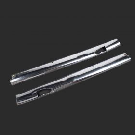 1964 Cadillac Convertible Upper Windshield Chrome Molding 1 Pair USED Free Shipping In The USA