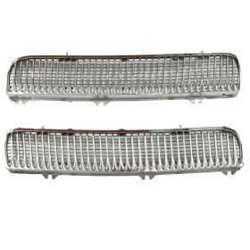 1958 Cadillac Hood Cowl Vent Grille (1 Pair) USED