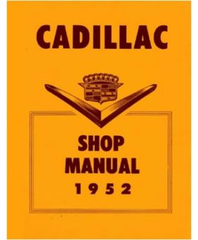 1952 Cadillac Shop Manual REPRODUCTION Free Shipping In The USA  