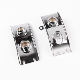 1953 Cadillac Chrome Bezel Dash Bezels 1 Pair REPLATED/RESTORED Free Shipping In The USA