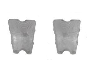 1954 1955 Cadillac License Plate Lens 1 Pair REPRODUCTION Free Shipping In The USA 