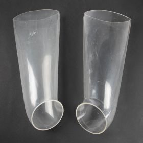 1954 1955 1956 Cadillac (See Details) Rear Roof Air Duct Tubes (1 Pair) USED