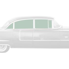 1955 1956 Cadillac Fleetwood Series 60 Special Glass Set (8 Pieces) REPRODUCTION Free Shipping In The USA