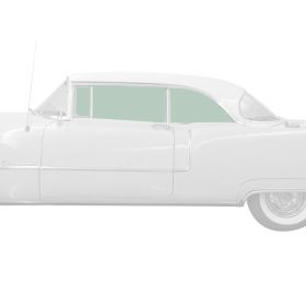 1954 1955 1956 Cadillac 2-Door Hardtop Coupe Glass Set (6 Pieces) REPRODUCTION Free Shipping In The USA