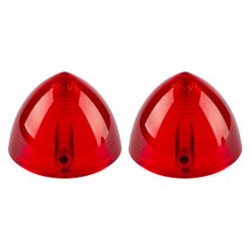 1955 1956 Cadillac Eldorado And Seville Tail Light Lens 1 Pair REPRODUCTION Free Shipping In The USA