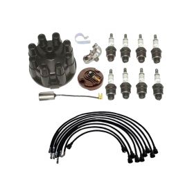 1963 1964 Cadillac Deluxe Tune Up Kit With Spark Plug Wires (20 Pieces) REPRODUCTION Free Shipping In The USA 