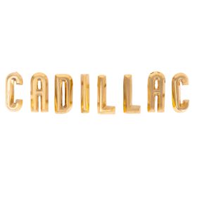 1956 Cadillac Trunk Letter Set REPRODUCTION Free Shipping In The USA