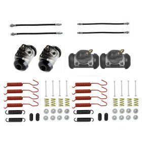 1957 Cadillac (See Details) Standard Drum Brake Kit (56 Pieces) REPRODUCTION Free Shipping In The USA 