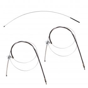 1957 1958 Cadillac Commercial Chassis Emergency Brake Cable Set 3 Pieces REPRODUCTION  Free Shipping In The USA