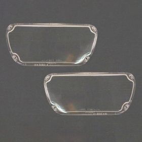 1957 1958 Cadillac Eldorado Brougham Fog Light Lenses 1 Pair REPRODUCTION Free Shipping In The USA