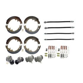 1957 Cadillac (See Details) Deluxe Drum Brake Kit (64 Pieces) REPRODUCTION Free Shipping In The USA 