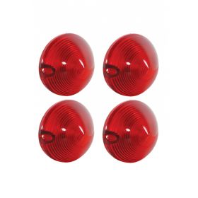 1957 Cadillac Fleetwood Series 60 Special Tail Light Lenses (4 Pieces) REPRODUCTION Free Shipping In The USA 