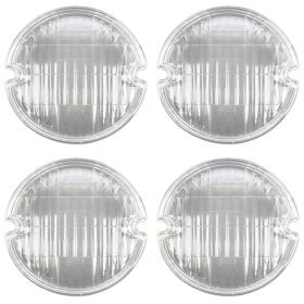 1957 Cadillac Glass Fog Light Lens Set (4 Pieces) REPRODUCTION Free Shipping In The USA