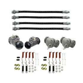 1958 1959 Cadillac (EXCEPT Commercial Chassis) Standard Drum Brake Kit (56 Pieces) REPRODUCTION Free Shipping In The USA 