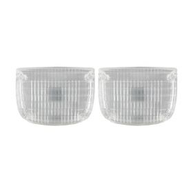 1958 Cadillac Fog Light Lenses 1 Pair REPRODUCTION Free Shipping In The USA