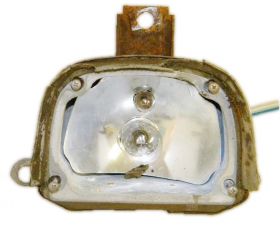 1958 Cadillac Fog Light Housing Left Side USED Free Shipping In The USA 